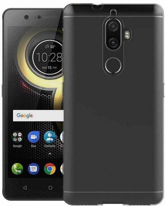 COVERBLACK Rubber Back Cover Compatible model for Lenovo XT 1902-3 / K8Note - Transparent