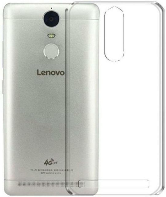 COVERBLACK Rubber Back Cover Compatible model for Lenovo Vibe K5 Note - Transparent