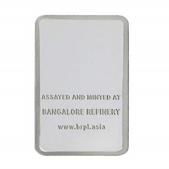 Bangalore Refinery 999 Silver Bar 10g