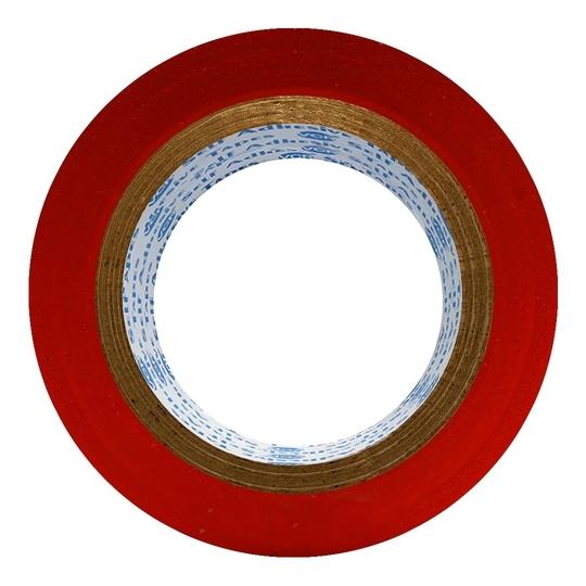 VCR Red Floor Marking Tape - 18 Meters in Length 24mm / 01" Width - 1 Roll Per Pack - Waterproof Social Distancing lane Marking Tape for Safety, Hazard and Caution Warnings