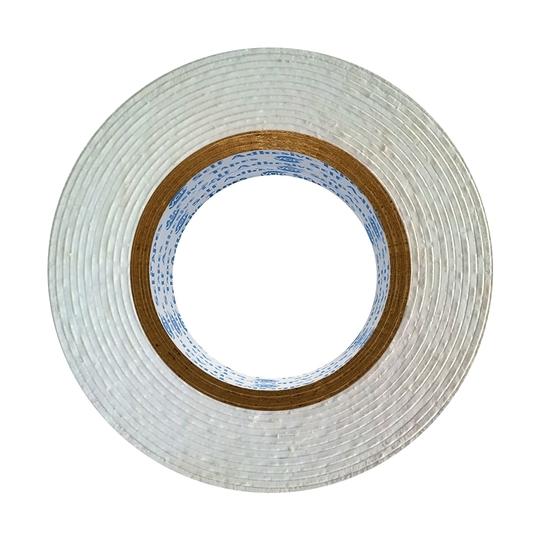 VCR Double Side White Foam Tape - 10 Meters in Length - 72mm / 3" Width - 1 Roll Per Pack