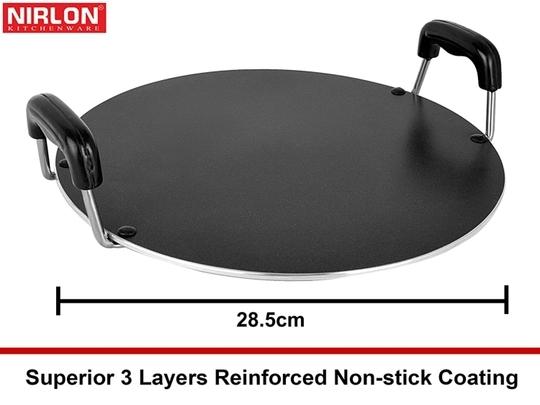 Nirlon Aluminium Non-Stick Cookware Set 3 pcs (FP13_ SP(B) _ RT)