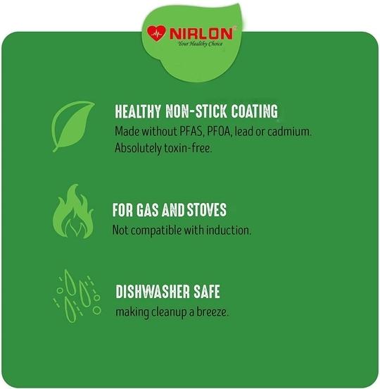NIRLON Non Stick Aluminium Cookware Gift Set (Pack of 3)