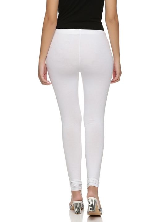 Outflits Ladies Chudithar Leggings White