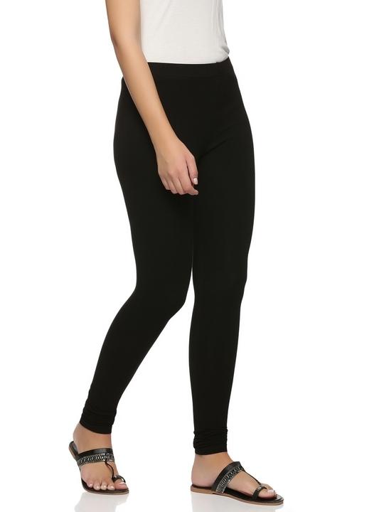 Outflits Ladies Chudithar Leggings Black