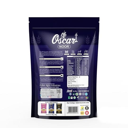 Oscar Long Grain Basmati Rice - Noor