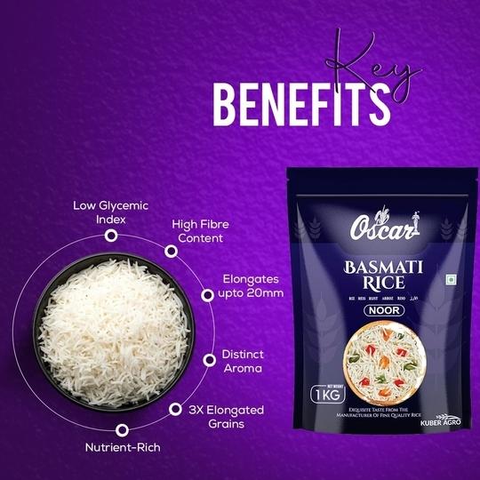 Oscar Long Grain Basmati Rice - Noor