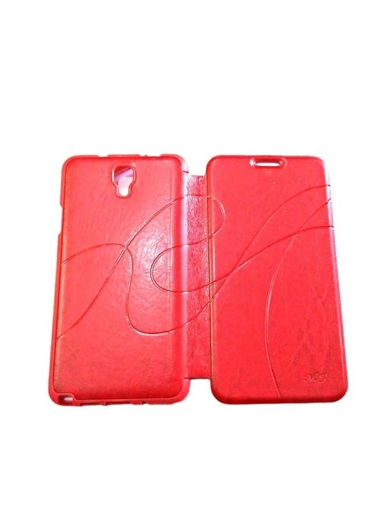 CLUBCLASSY Synthetic Leather flip Cover case Brown Compatible for Samsung Galaxy Note 3 Neo / N7505 / N7500