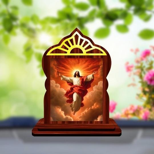 GIFTSRANGE Jesus Christ Messiah Yeshua Car Dashboard Idol (m237) Premium