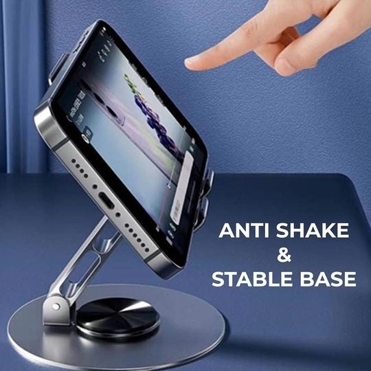 GADGETSWEAR Mobile Stand Selfie Stick Phone with Tripod Holder for Video Recording (Combo with Mobile Stand Holder),Vlogging Accessories Kit, YouTube Making Gadgets Photo/Videos Remote, 360 Rotation
