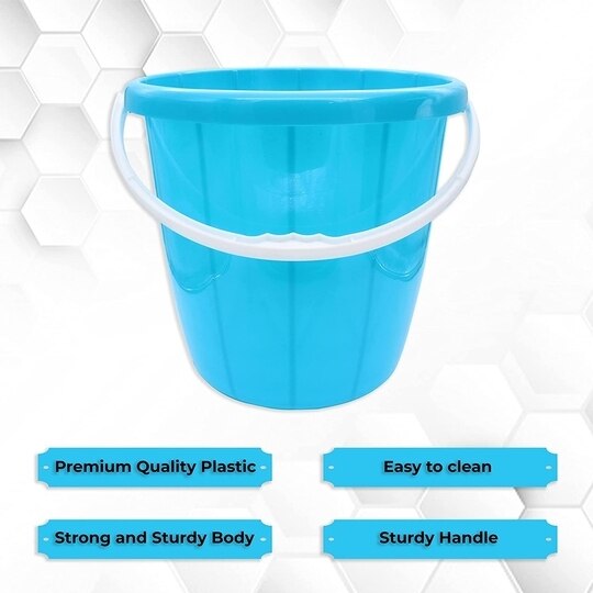 Jaycee Blue Plastic Bucket - 16 L