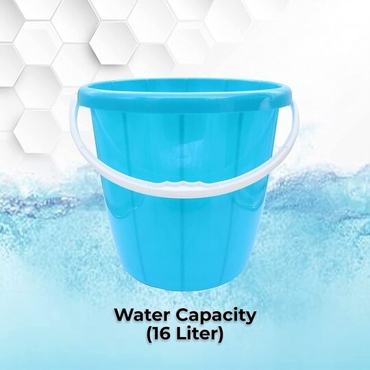 Jaycee Blue Plastic Bucket - 16 L