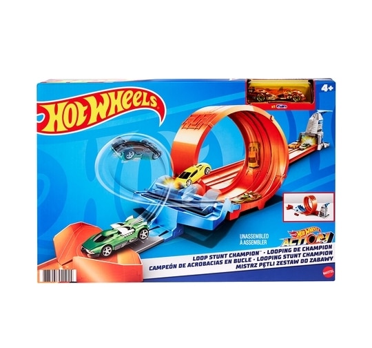 Hot Wheels Action Track Set Assorted 4Y+, Multicolour
