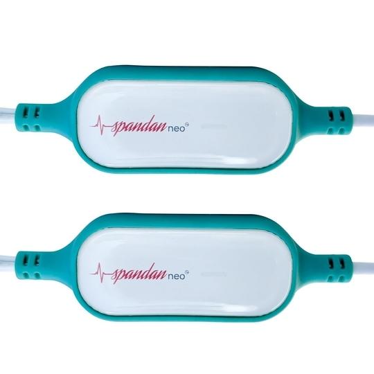 spandan Neo (Pack of 2) | ECG Device | Heart Rate Monitor | Detects AFib & Irregular Arrhythmias | Portable Mini ECG Machine for Home Use | Reports in 10 sec | 12 Lead ECG with 3 Leads