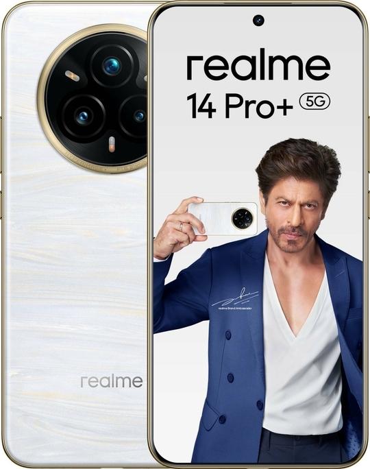 realme 14 Pro 5G, 8GB Ram, 128GB Storage, Pearl White, Smartphone