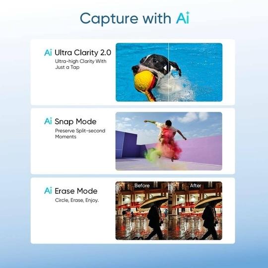 realme 14 Pro 5G, 8GB Ram, 128GB Storage, Pearl White, Smartphone