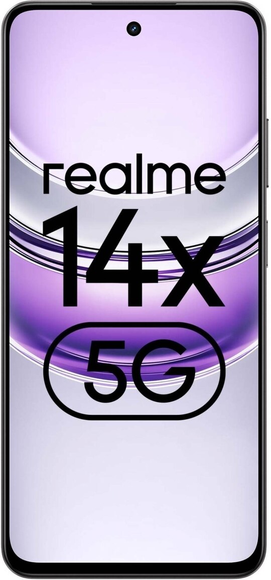 realme 14x 5G, 6GB Ram, 128GB Storage, Crystal Black, Smartphone