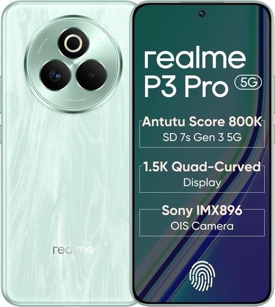 realme P3 Pro 5G, 8GB Ram, 128GB Storage, Nebula Glow, Smartphone
