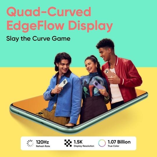 realme P3 Pro 5G, 8GB Ram, 128GB Storage, Nebula Glow, Smartphone