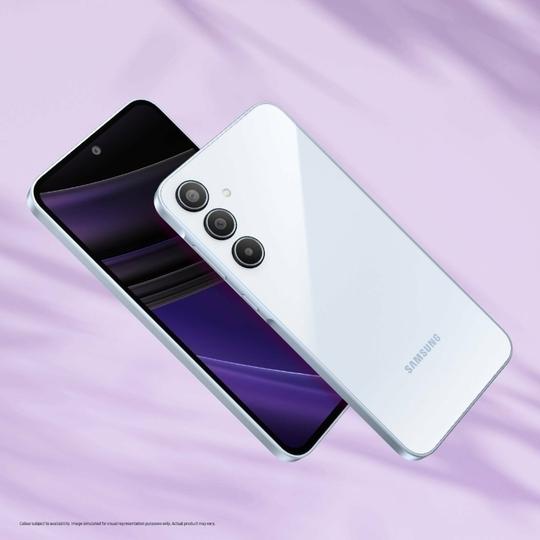 Samsung Galaxy A35 5G, 8GB Ram, 128GB Storage, Awesome Iceblue, Smartphone