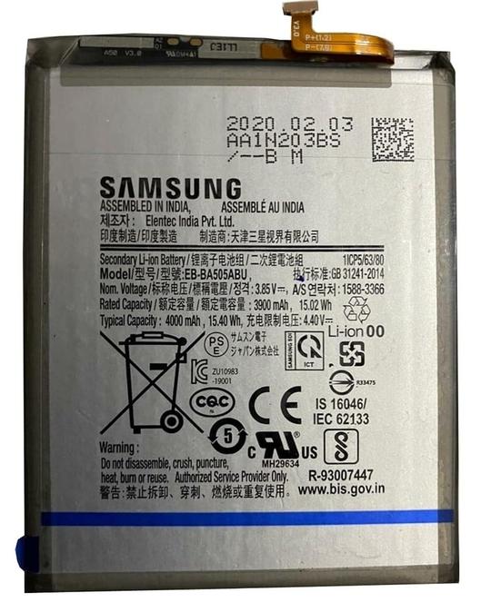 Mobcrown ININSIGHT SOLUTIONS Replacement EB-BA505ABU Battery for Samsung Galaxy A50 2019 A505F Model: EB-BA505ABU 3900 mAh with 3 Months Warranty