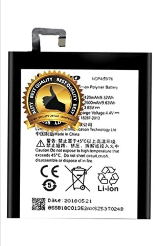 MobCrown Bl250 Original Battery For Lenovo Vibe S1 S1C50 S1A40 With 3 Months Warranty