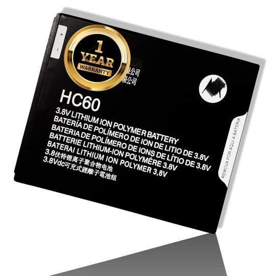 Mobcrown The Black Store Mobile Battery for Motorola Moto C Plus 4000mAh (HC60 with 1 Year Warranty)