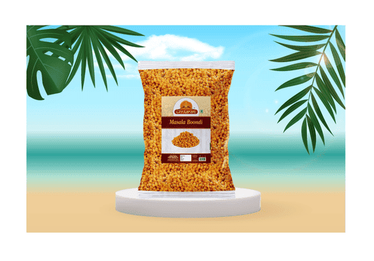 Ghotaram Rajawadi Boondi Masala Boondi Raita Boondi Charkhi Boondi Tikhi Nukti Spicy Masala Bundi | Healthy and Hygenic | No Artificial Colours | No Preservatives Vegetarians Snack-850g*1Pack
