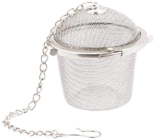 Stainless Steel Tea Strainer With Stainless Steel Green Tea Filter & Multicolour, (Pack of 2)
