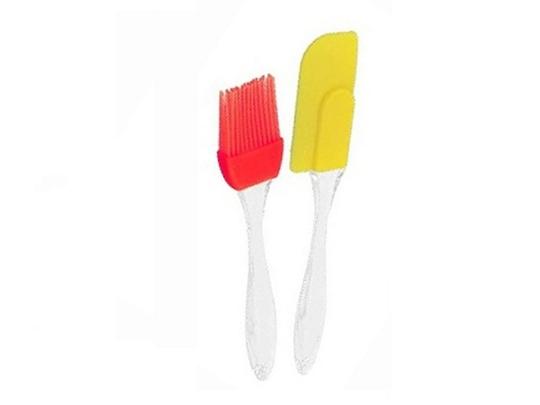 Blue Wonder Silicon Basting Mini Spatula Set, MultiColour & (pack of 1)
