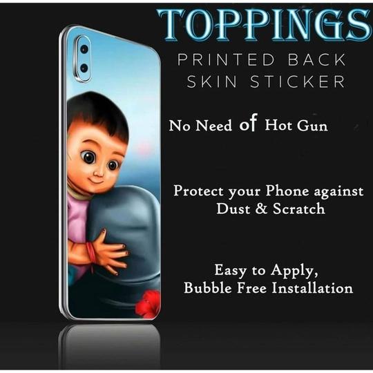 Toppings Printed Matte finish Vinyl Skin Sticker (This is not Back Case Covers) Scratch Less for Mobile Back and Camera lens for Samsung Galaxy A15 5G Design B11 -MT