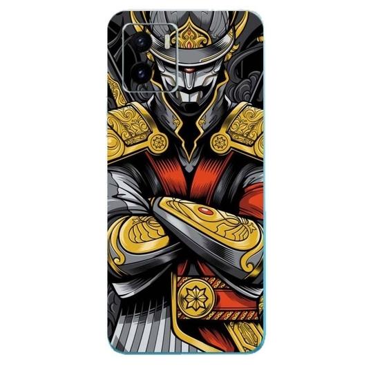 TOPPINGS printed Matte Finish Vinyl mobile back skin (This is Not Back CASE/COVER) for vivo Y15s Design F08 -MT