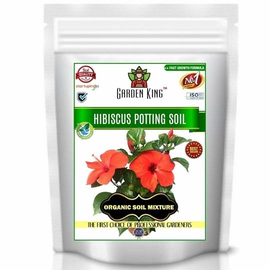 Sansar Agro   Hibiscus Potting Soil, Essential Organic Soil Mixture for Hibiscus Plants, with All Required Nutrients and Active Micro-Organism (5 kg)