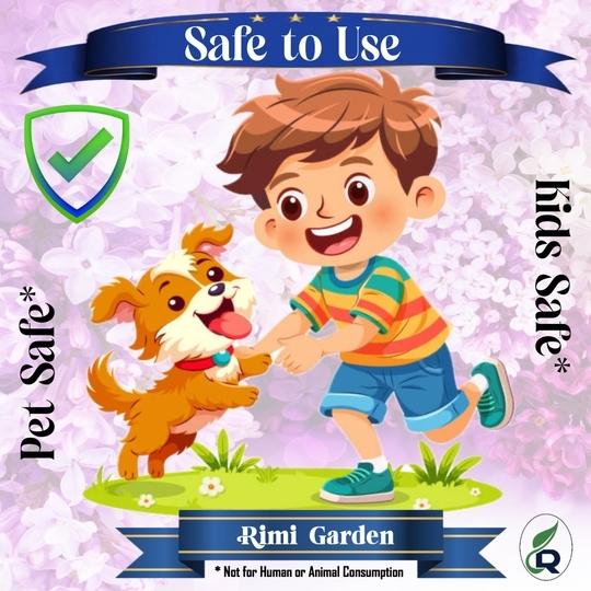 RIMI GARDEN: NPK 12:11:02 fertilizer for Plants. (200 gm)