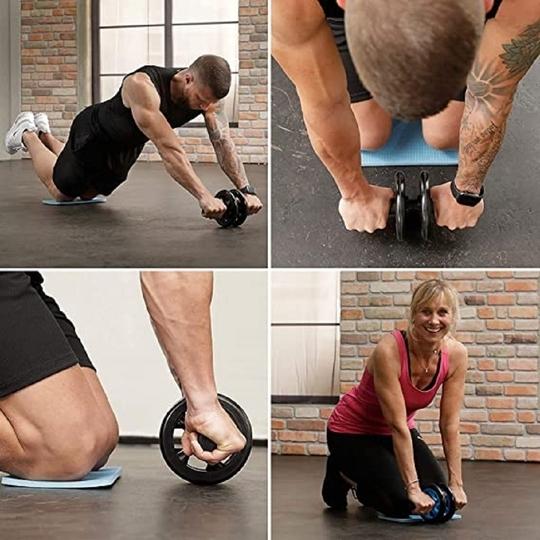 ShopiMoz Silicon AB Exercise Roller Wheel