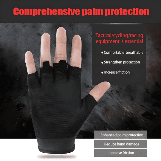 ShopiMoz Gym Gloves (Pack of 1) for Men with Wrist Support Accessories, Gym Gloves for Women for Weightlifting, Gloves for Gym Workout for Training, Exercise