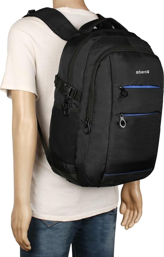adventIQ Black Laptop Bags 35 L