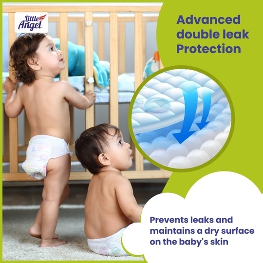 Little Angel Large Baby Diaper Pants 48 pcs