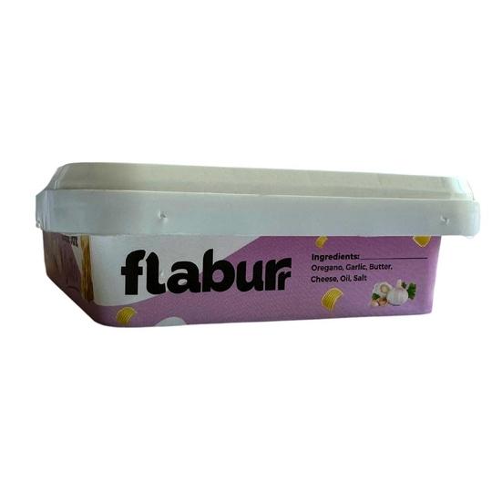 Flaburr Premium Cheese Garlic Butter Spread 200g | Rich & Creamy Flavoured Butter for Bread, Toast, Sandwiches & Parathas | Gourmet Cheese Garlic Taste | Perfect for Cooking, Baking, Dips & Snacks