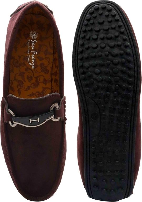 K-Footlance Brown Casual Shoes For Men