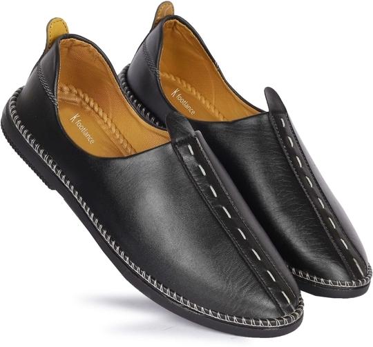K-Footlance Black Casual Shoes for Men