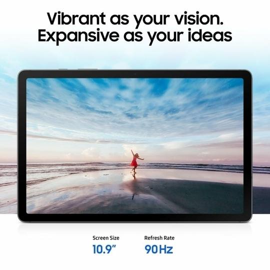 Samsung Galaxy Tab S10 Lite Wi-Fi+5G Android Tablet with S Pen (10.9 Inch, 8GB RAM, 256GB ROM, Gray)