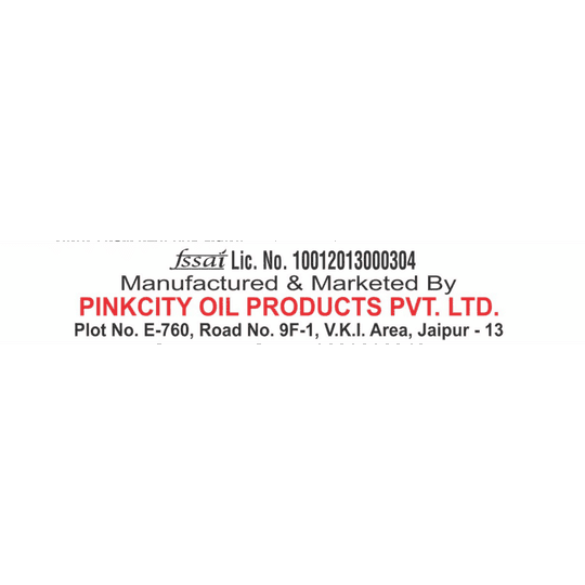 Pinkcity Wellness Pure Kachi Ghani Mustard Oil 8 L| Wooden Cold Pressed | 8 x 1 Litre Bottle
