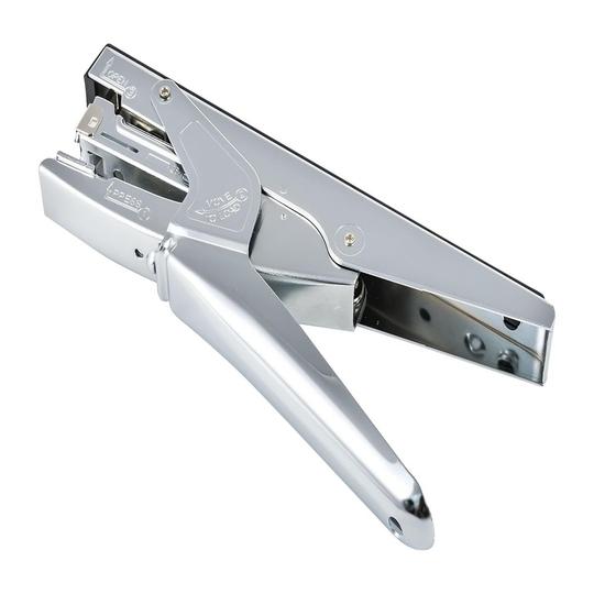 Kangaro Desk Essentials HP-45 All Metal Stapler | Standard Stapler with Quick Loading Mechanism | Sturdy & Durable for Long Time Use | Color May Vary, Pack of 1