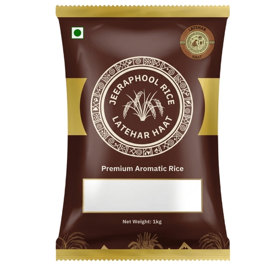 Latehar Haat Jeeraphool Rice | Premium Aromatic Rice | 1kg