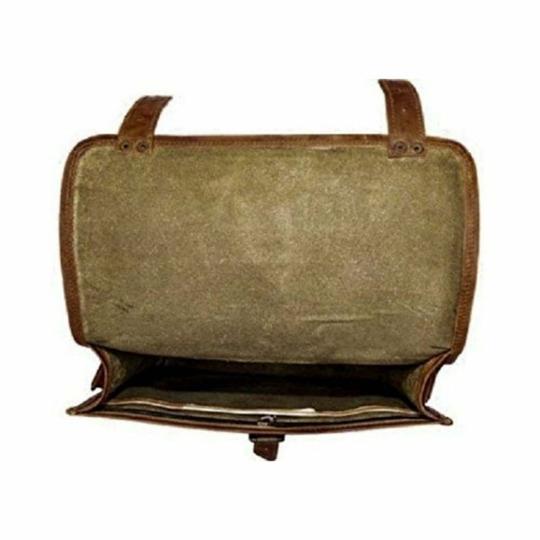Pranjals House Leather Dark Brown Messenger Bag