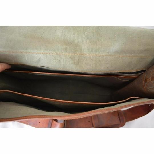 Pranjals House Leather Cocoa Brown Messenger Bag