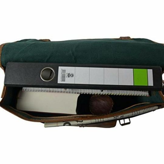 Pranjals House Leather Brown Messenger Bag - 13 Inch