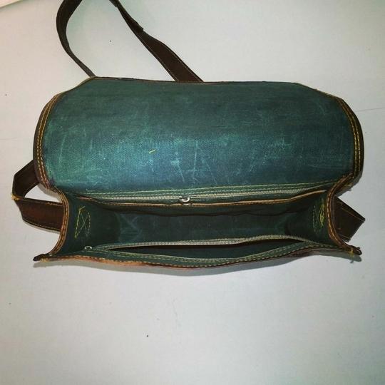 Pranjals House Leather Brown Messenger Bag - 13 Inch