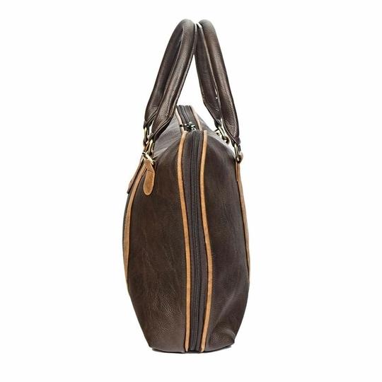 Pranjals House Leather Brown Messenger Bag - 15.6 Inch